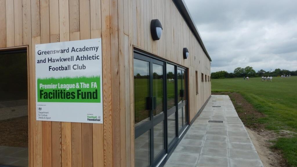 Greensward Academy & Hawkwell Athletic Football Club – New Changing Pavilion