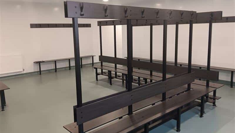 Sports changing room upgrades with the School Condition Allocation fund