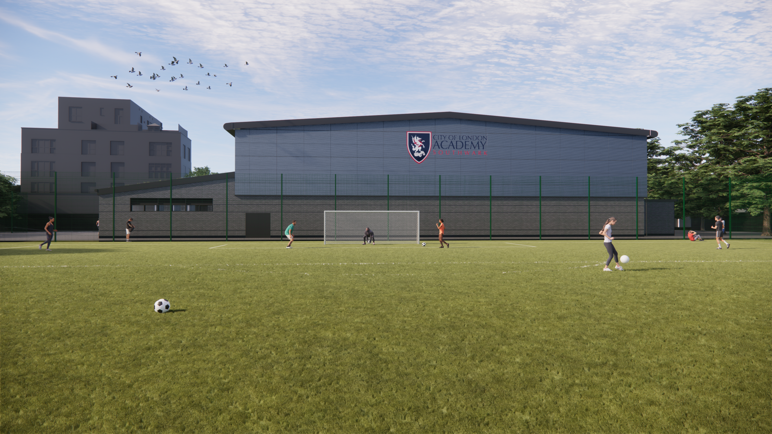 City of London Academy – New Basketball Hall