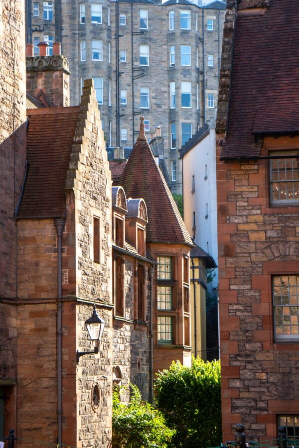 Old buildings in Edinburgh