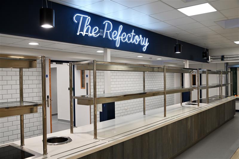 The Reflectory - a new school kitchen dining hall