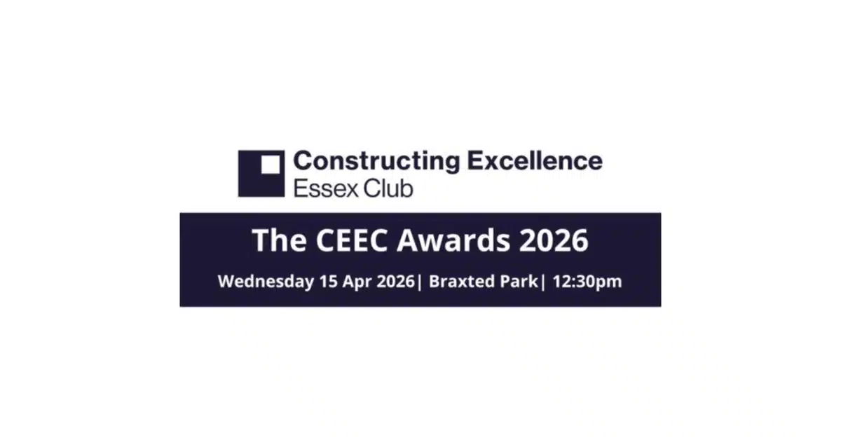 Barker shortlisted for Constructing Excellence Essex Awards 2026