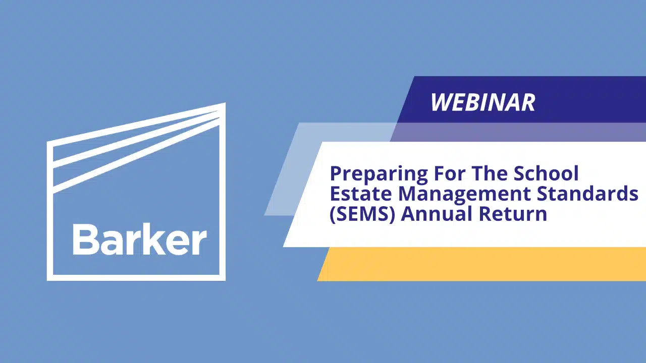 Preparing for the School Estate Management Standards (SEMS) Annual Return