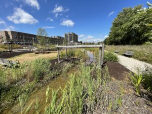 beam park phase 2 swale pathway